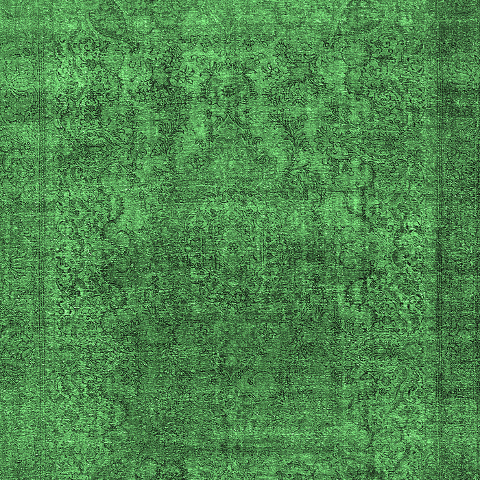 Oriental Emerald Green Industrial Rug, urb3196emgrn