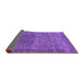 Sideview of Oriental Purple Industrial Rug, urb3196pur