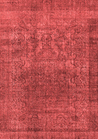 Oriental Red Industrial Rug, urb3196red