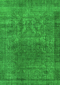 Oriental Green Industrial Rug, urb3196grn