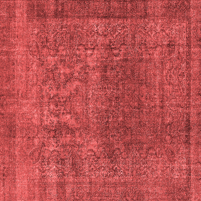 Machine Washable Oriental Red Industrial Rug, wshurb3196red