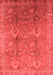 Oriental Red Industrial Area Rugs