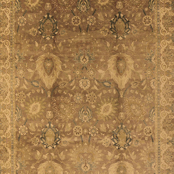 Oriental Brown Industrial Rug, urb3197brn