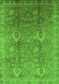 Oriental Green Industrial Rug, urb3197grn