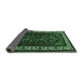 Sideview of Oriental Emerald Green Industrial Rug, urb3198emgrn