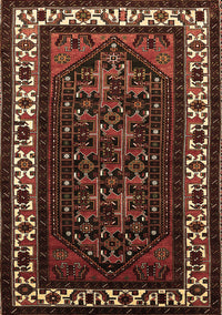 Oriental Brown Industrial Rug, urb3198brn