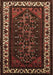 Oriental Brown Industrial Rug, urb3198brn