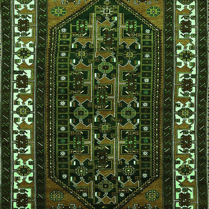 Oriental Green Industrial Rug, urb3198grn