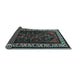 Sideview of Oriental Light Blue Industrial Rug, urb3198lblu