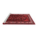 Industrial Red Washable Rugs