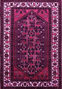 Oriental Pink Industrial Rug, urb3198pnk