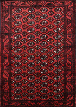 Machine Washable Industrial Modern Bakers Brown Rug, wshurb3199