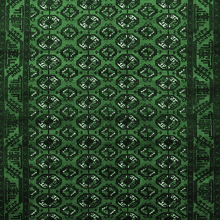 Oriental Emerald Green Industrial Rug, urb3199emgrn