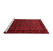 Industrial Red Washable Rugs