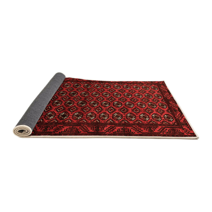 Sideview of Oriental Orange Industrial Rug, urb3199org