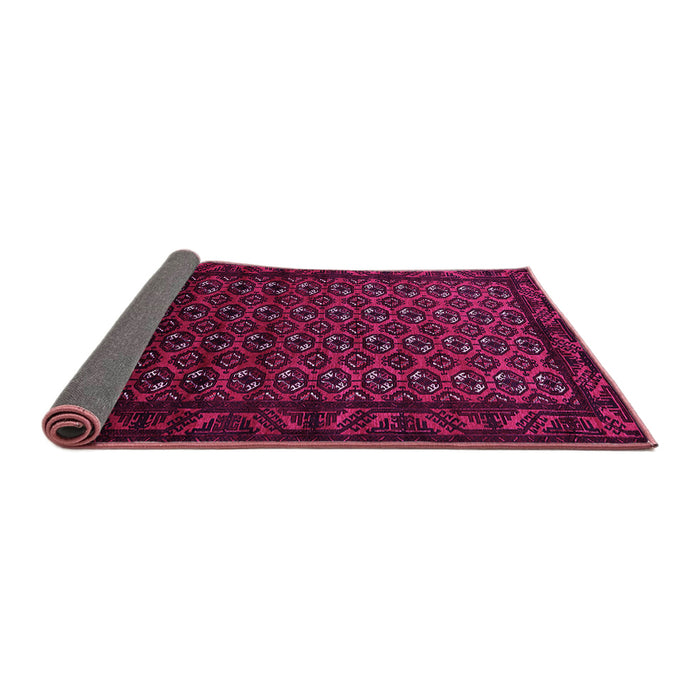 Sideview of Oriental Pink Industrial Rug, urb3199pnk