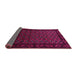 Sideview of Oriental Pink Industrial Rug, urb3199pnk