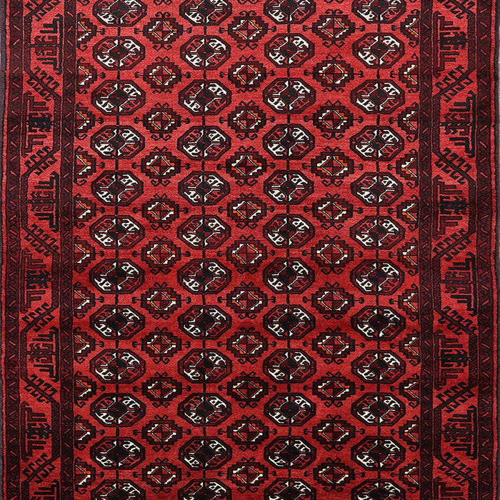 Mid-Century Modern Bakers Brown Oriental Rug, urb3199