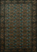 Oriental Turquoise Industrial Rug, urb3199turq