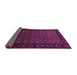 Sideview of Oriental Purple Industrial Rug, urb3199pur