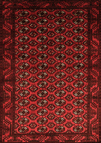 Oriental Orange Industrial Rug, urb3199org