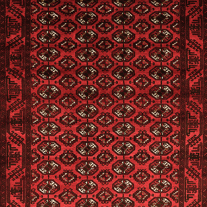 Oriental Orange Industrial Rug, urb3199org