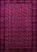 Machine Washable Oriental Pink Industrial Rug, wshurb3199pnk