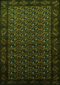 Oriental Green Industrial Rug, urb3199grn