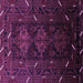 Square Oriental Purple Industrial Rug, urb3200pur