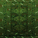 Square Oriental Green Industrial Rug, urb3200grn