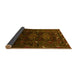 Sideview of Oriental Yellow Industrial Rug, urb3200yw