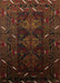 Mid-Century Modern Red Oriental Rug, urb3200