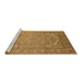 Sideview of Machine Washable Oriental Brown Industrial Rug, wshurb3201brn