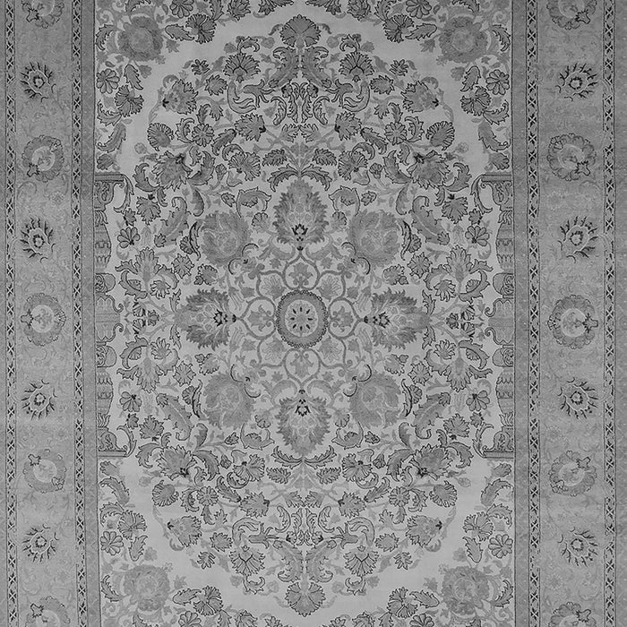 Machine Washable Oriental Gray Industrial Rug, wshurb3201gry