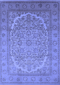 Oriental Blue Industrial Rug, urb3201blu