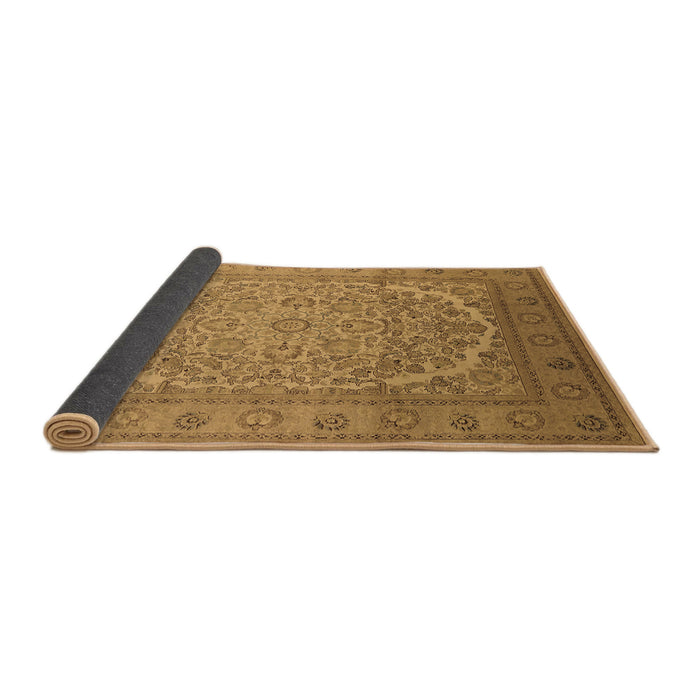 Sideview of Oriental Brown Industrial Rug, urb3201brn