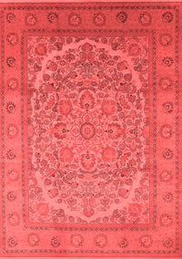 Oriental Red Industrial Rug, urb3201red