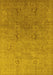 Oriental Yellow Industrial Rug, urb3202yw