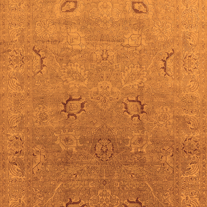 Oriental Orange Industrial Rug, urb3202org