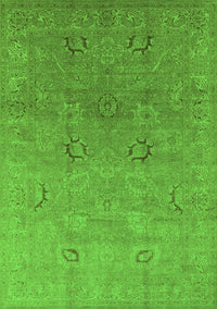 Oriental Green Industrial Rug, urb3202grn