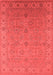 Oriental Red Industrial Area Rugs