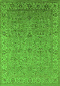 Oriental Green Industrial Rug, urb3203grn