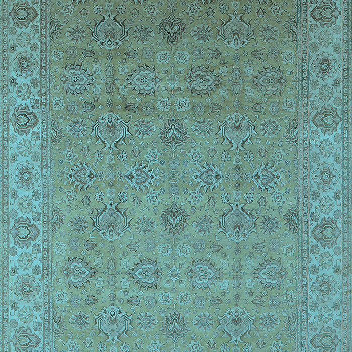 Oriental Light Blue Industrial Rug, urb3203lblu