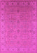 Oriental Pink Industrial Rug, urb3203pnk