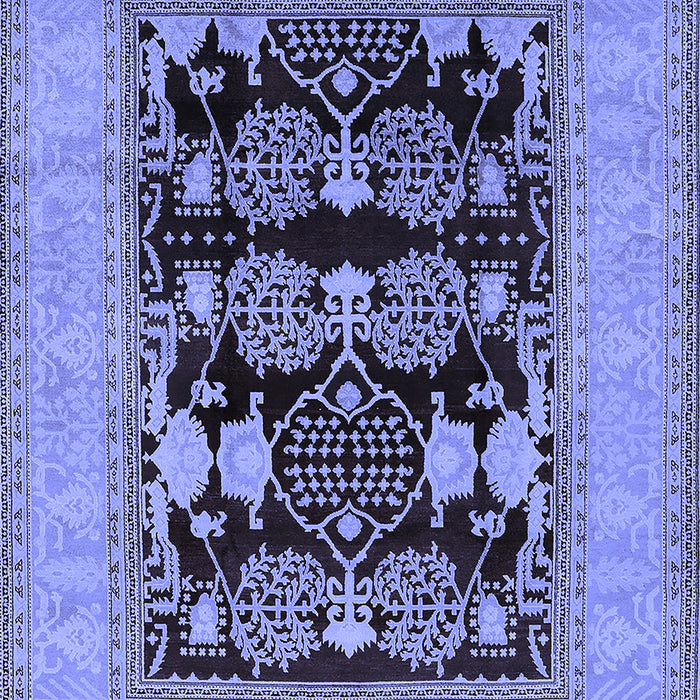 Oriental Blue Industrial Rug, urb3204blu