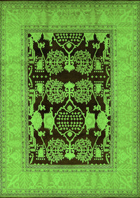 Oriental Green Industrial Rug, urb3204grn