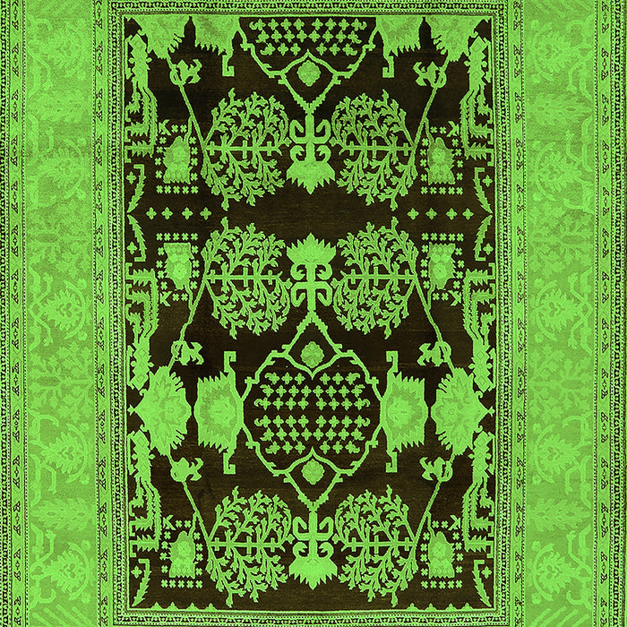 Oriental Green Industrial Rug, urb3204grn