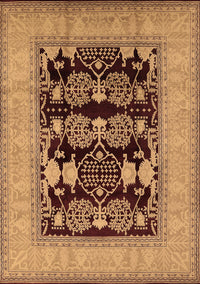 Oriental Brown Industrial Rug, urb3204brn