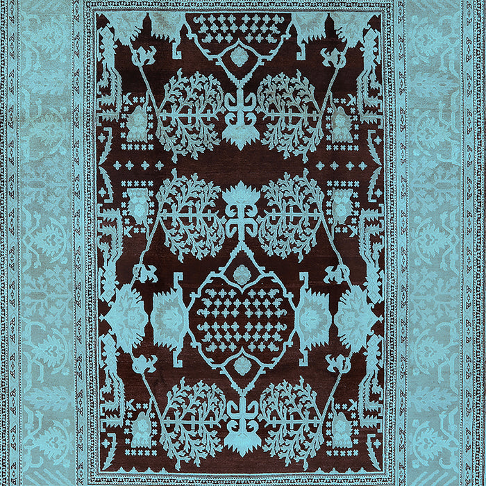 Oriental Light Blue Industrial Rug, urb3204lblu
