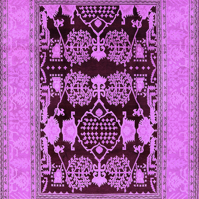 Machine Washable Oriental Purple Industrial Area Rugs, wshurb3204pur